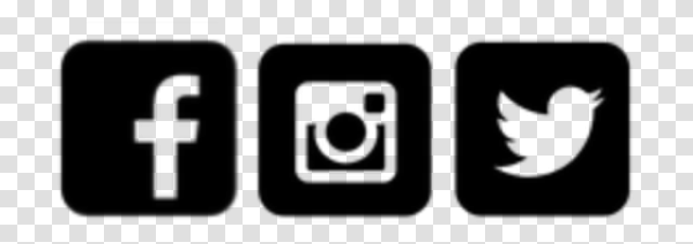 Facebook Instagram Twitter Logo Instagram, Gray Transparent Png