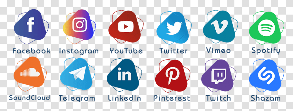 Facebook Instagram Youtube Icons Logo Trademark Transparent Png Pngset Com