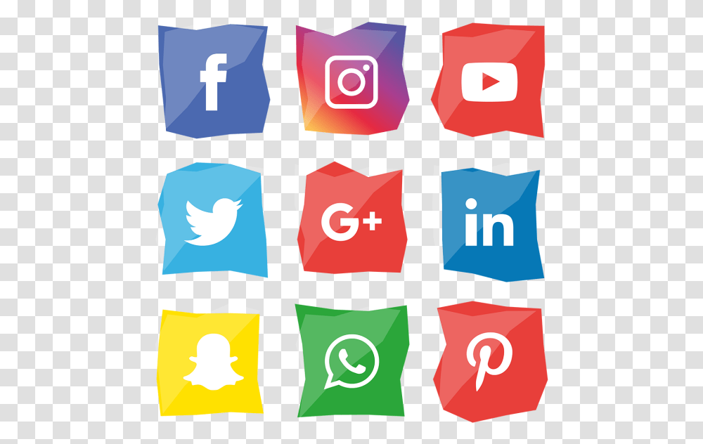 Facebook Instagram Youtube Logo, Number, Alphabet Transparent Png