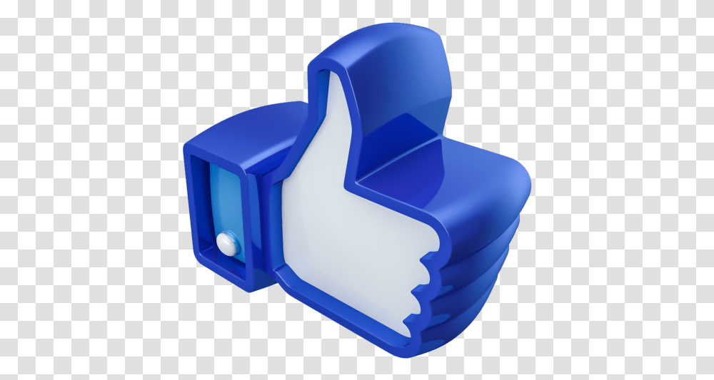 Facebook Like Thumbs Up Free Icon Of 3d Social Logos Horizontal, Rubber Eraser, Cushion, Digital Watch, Rubix Cube Transparent Png