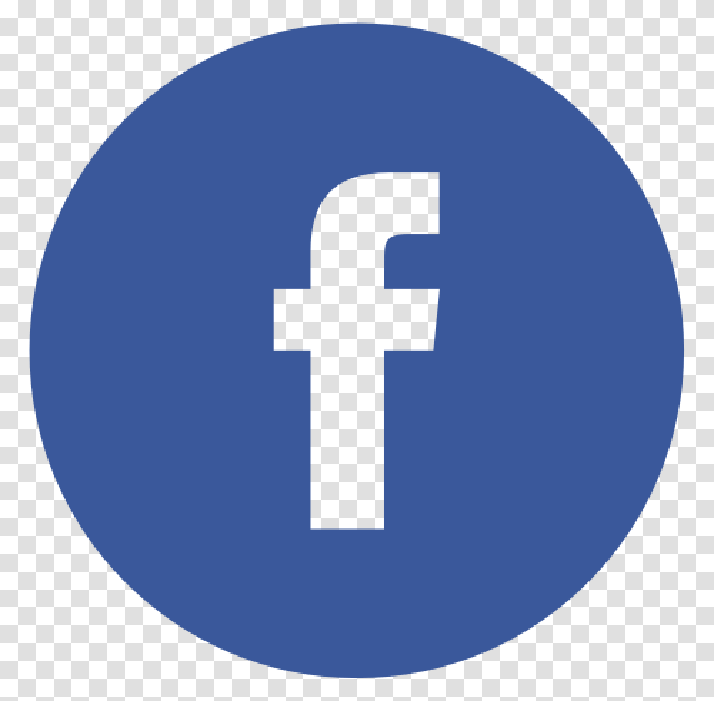 Facebook Live Icon Circle Facebook Logo, Cross, Hand Transparent Png