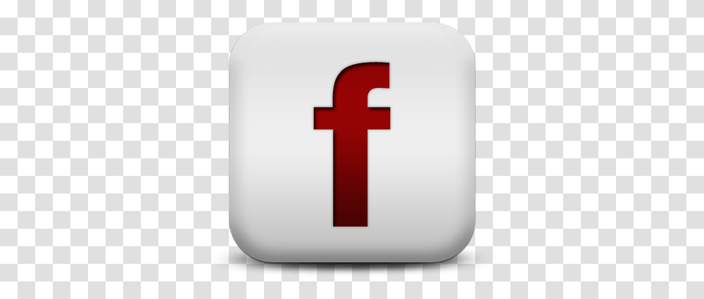 Facebook Logo 2013 Facebook Logo White And Red, Word, First Aid, Alphabet, Text Transparent Png