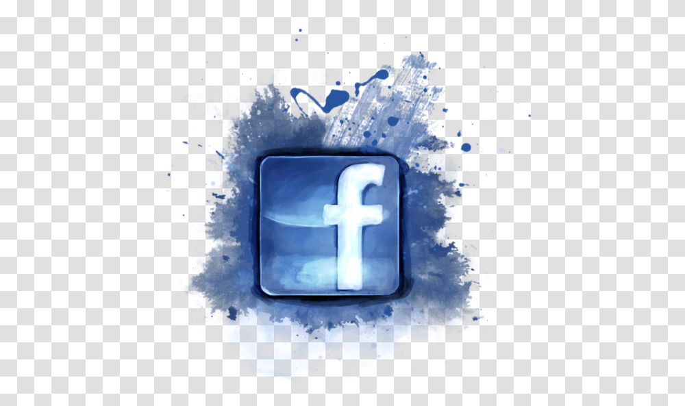 Facebook Logo Art, Alphabet, Number Transparent Png