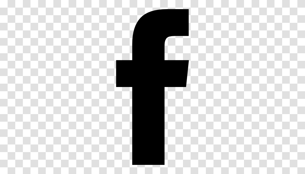 Facebook Logo, Cross, Trademark, Stencil Transparent Png