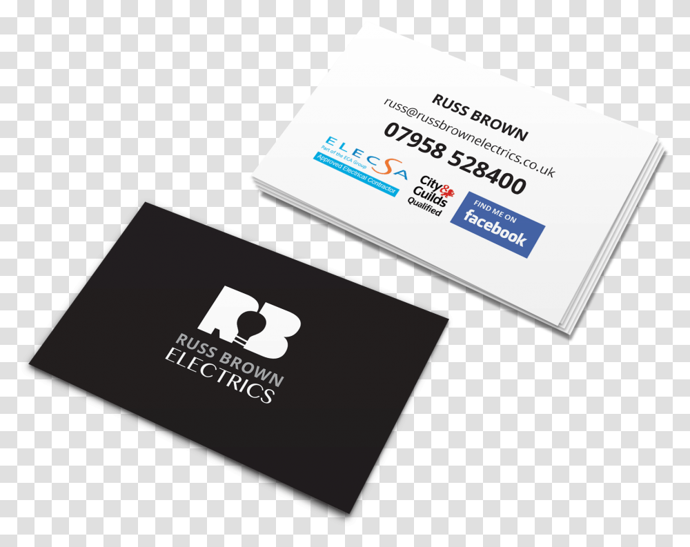 Facebook Logo Fr Visitenkarten Plus Paper, Business Card, Text Transparent Png