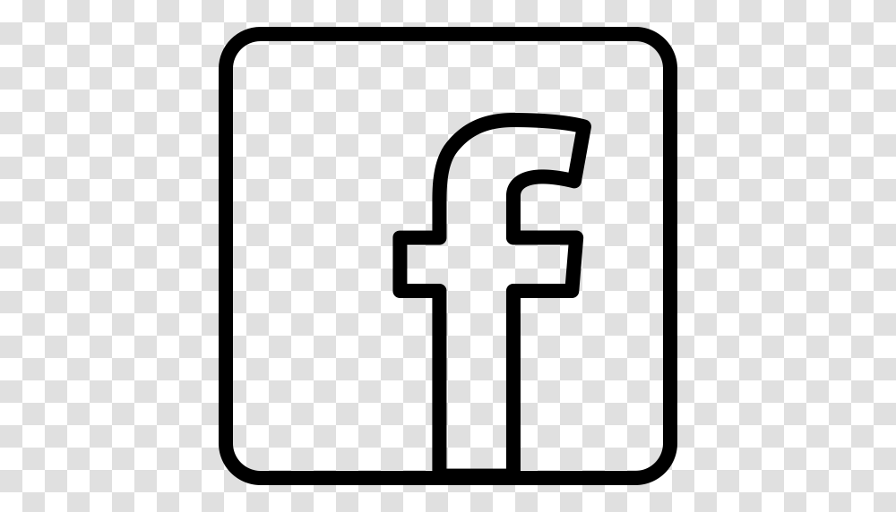 Facebook Logo, Gray, World Of Warcraft Transparent Png