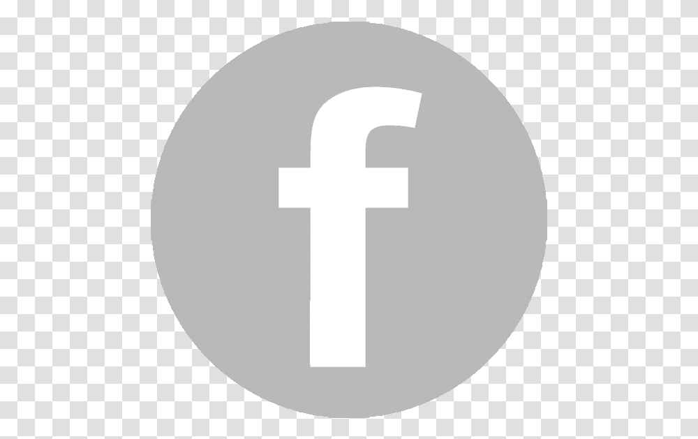 Facebook Logo Grey Circle, First Aid, Cross Transparent Png