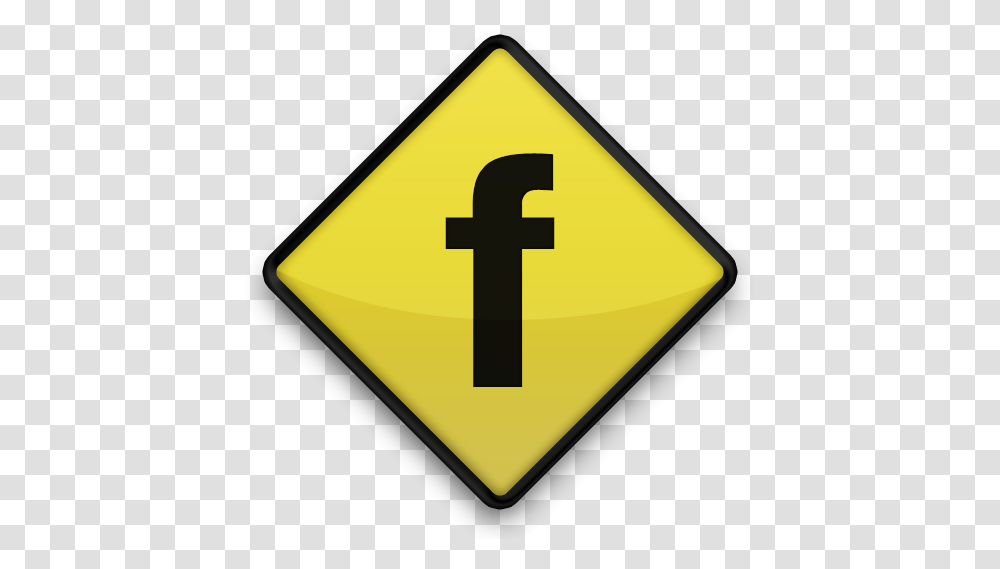 Facebook Logo Icon Download Free Icons Road Sign Curvy Road, Symbol, Stopsign Transparent Png