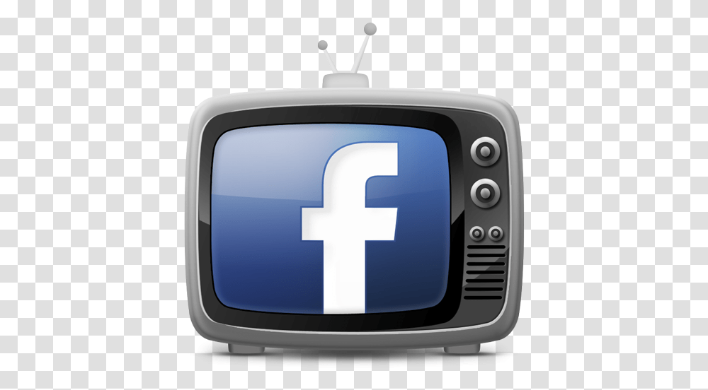 Facebook Logo Icon, Monitor, Screen, Electronics, Display Transparent Png