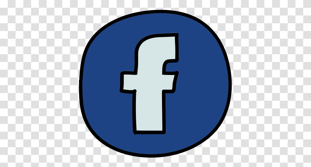 Facebook Logo Icon Of Doodle Style Available In Svg Individual Iconos De Redes Sociales, Word, Text, Symbol, Trademark Transparent Png