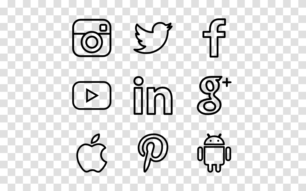 Facebook Logo Icons, Gray, World Of Warcraft Transparent Png