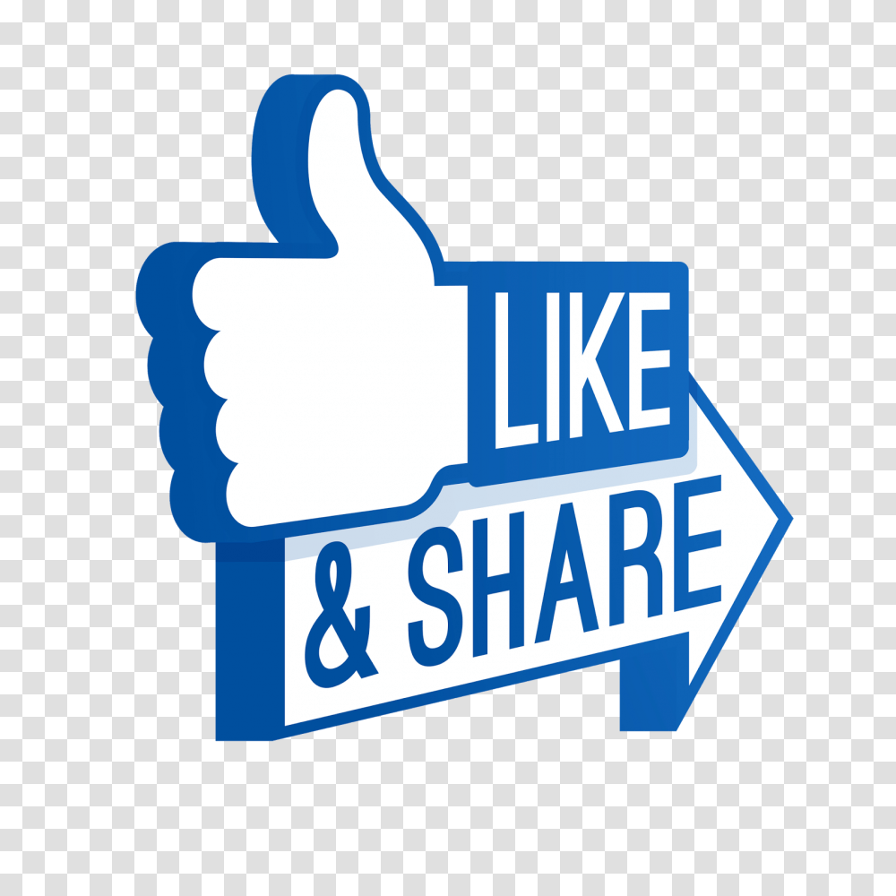 Facebook Logo Like Share, Hand, Thumbs Up, Finger Transparent Png
