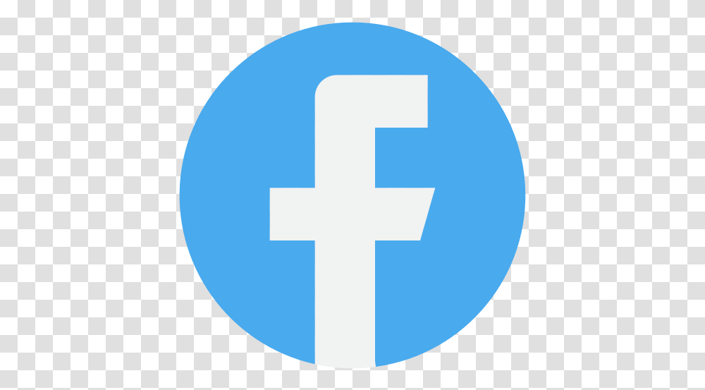 Facebook Logo Media Social Free Icon Of Facebook Circle Logo, Word, First Aid, Symbol, Trademark Transparent Png