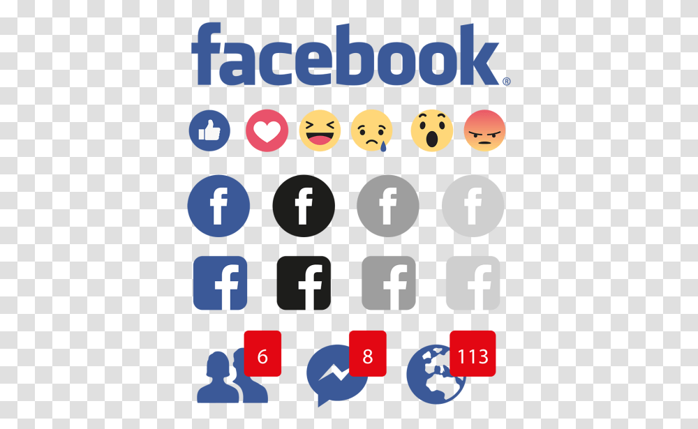 Facebook Logo, Number, Electronics Transparent Png