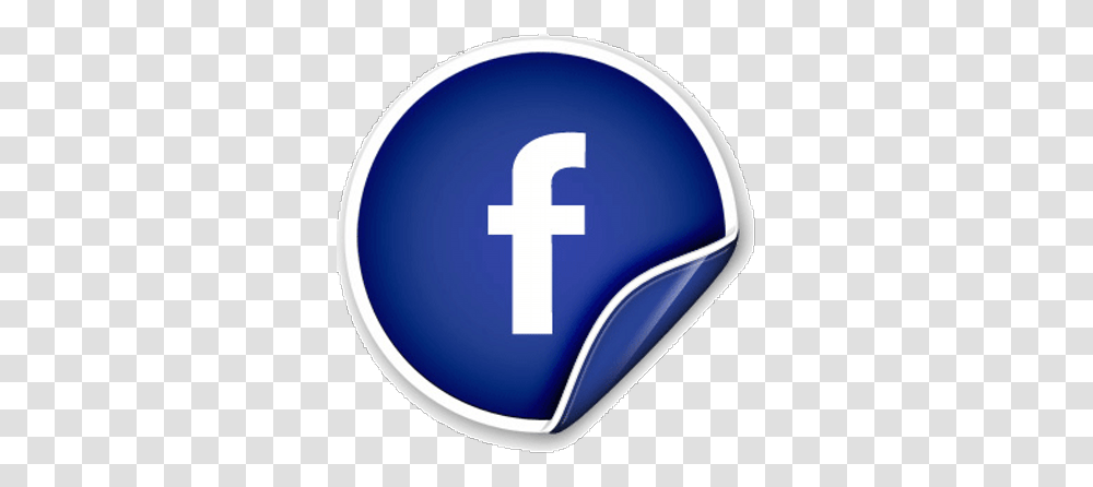 Facebook Logo Sticker Icon Status, Symbol, Text, Trademark, Plectrum Transparent Png