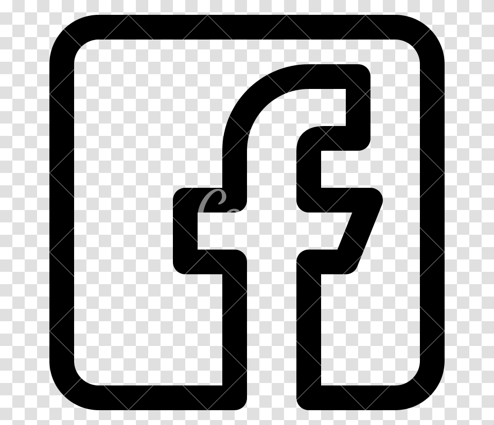 Facebook Logo, Alphabet, Plot Transparent Png