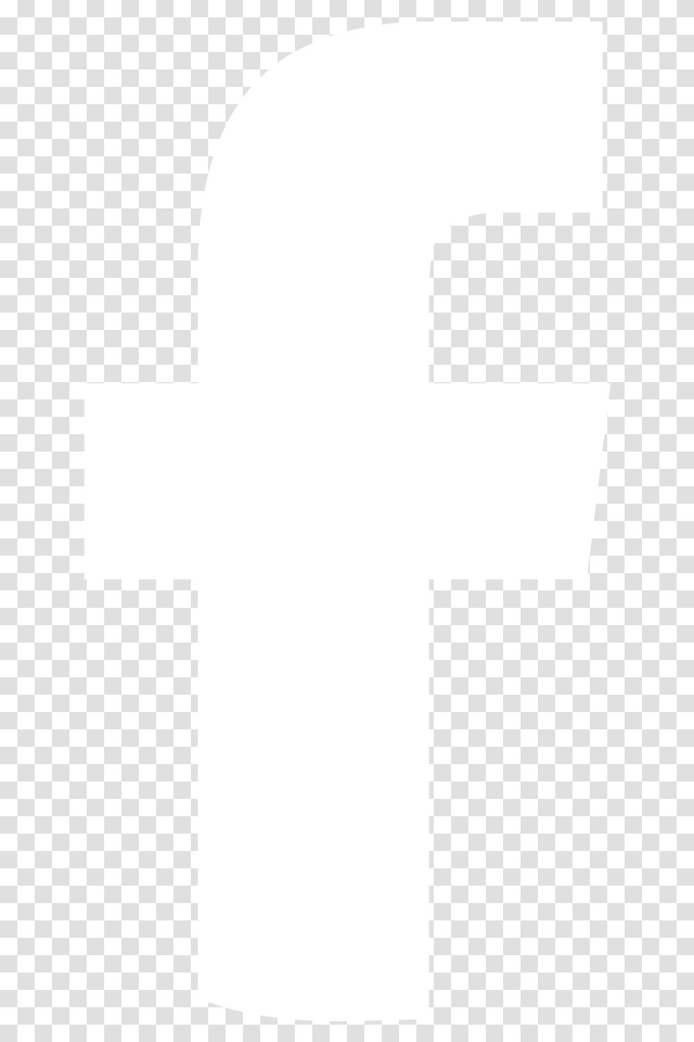 Facebook Logo White White F Facebook Logo, Trademark, Cross Transparent Png