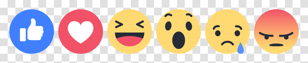 Facebook Love Like Haha Sad Wow Angry Smile Facebook Reactions Icons, Number, Bowling Transparent Png