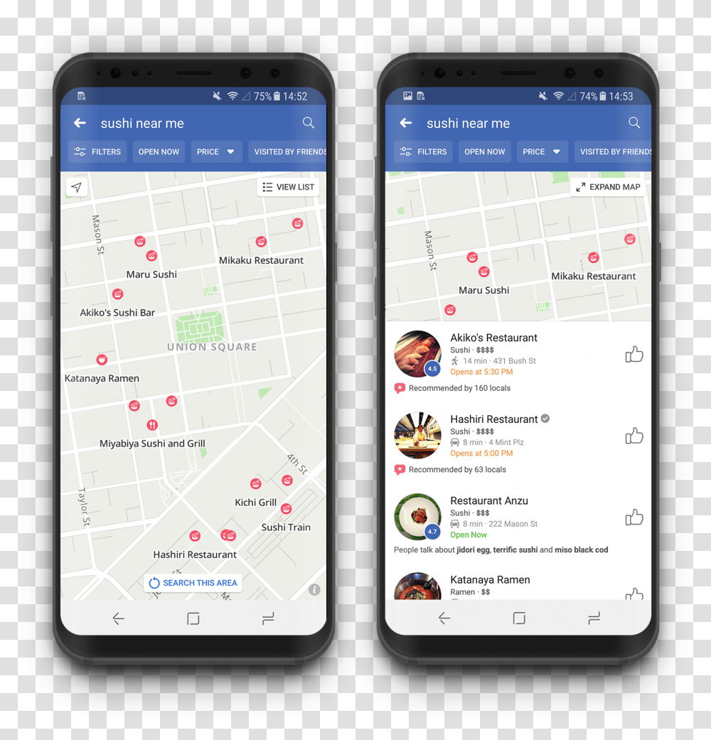 Facebook Map App, Mobile Phone, Electronics, Cell Phone Transparent Png