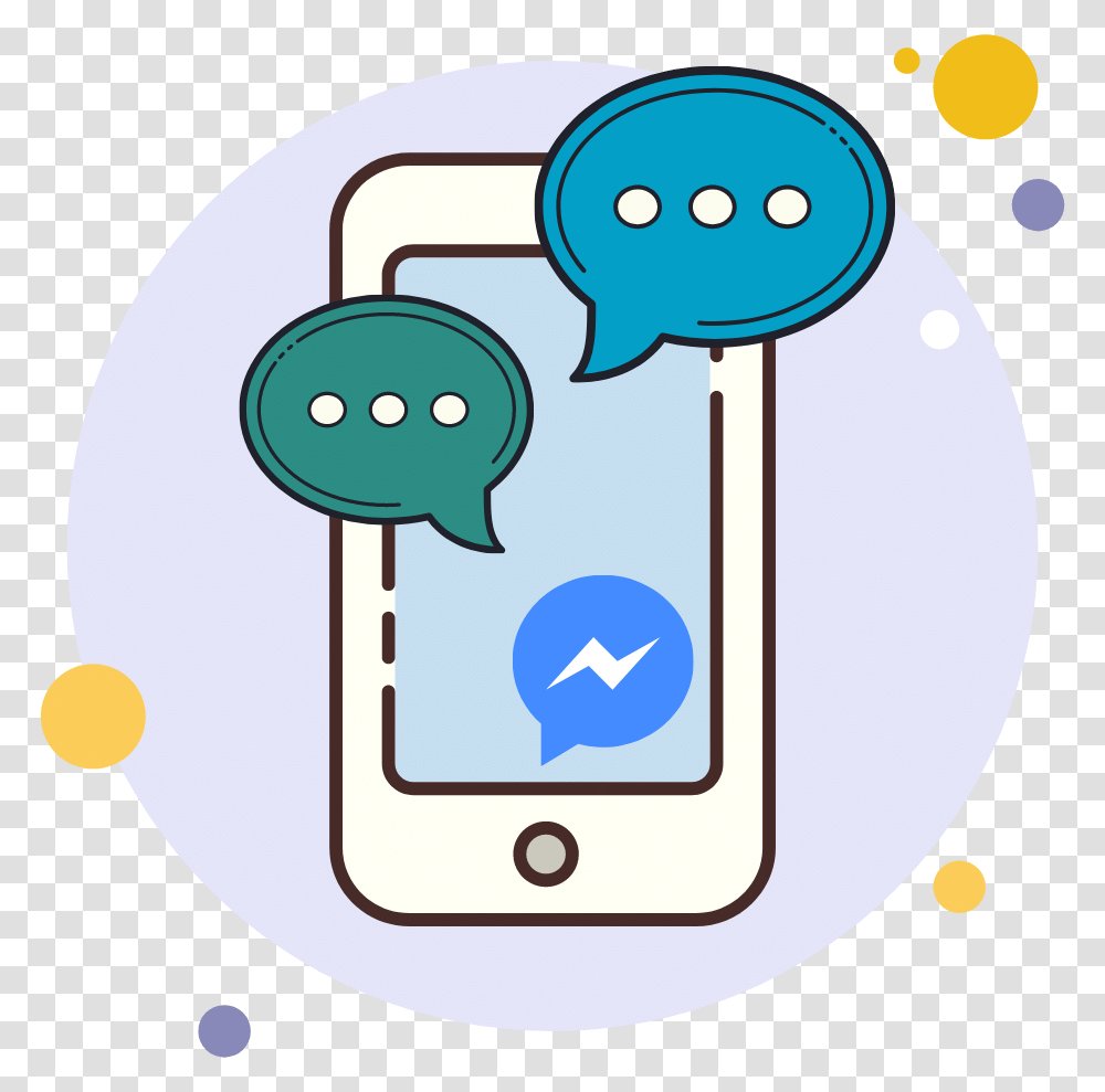 Facebook Messenger Chatbot Integration Mobile Phone, Text, Electronics, Security Transparent Png