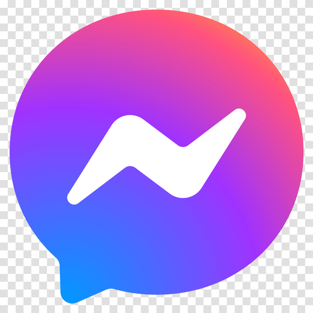 Facebook Messenger Icon Icon Messenger Logo, Balloon, Text, Symbol, Clothing Transparent Png