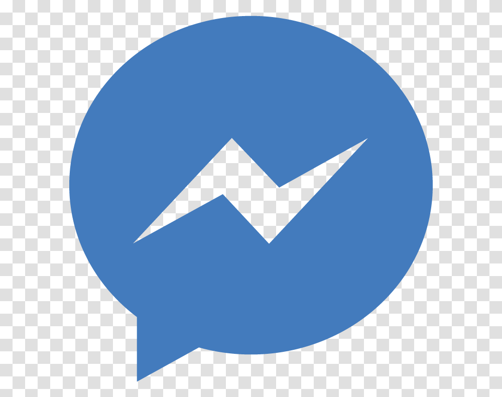 Facebook Messenger Logo Pictures Customer Chat Facebook Messenger Logo, Symbol, Airplane, Aircraft, Vehicle Transparent Png