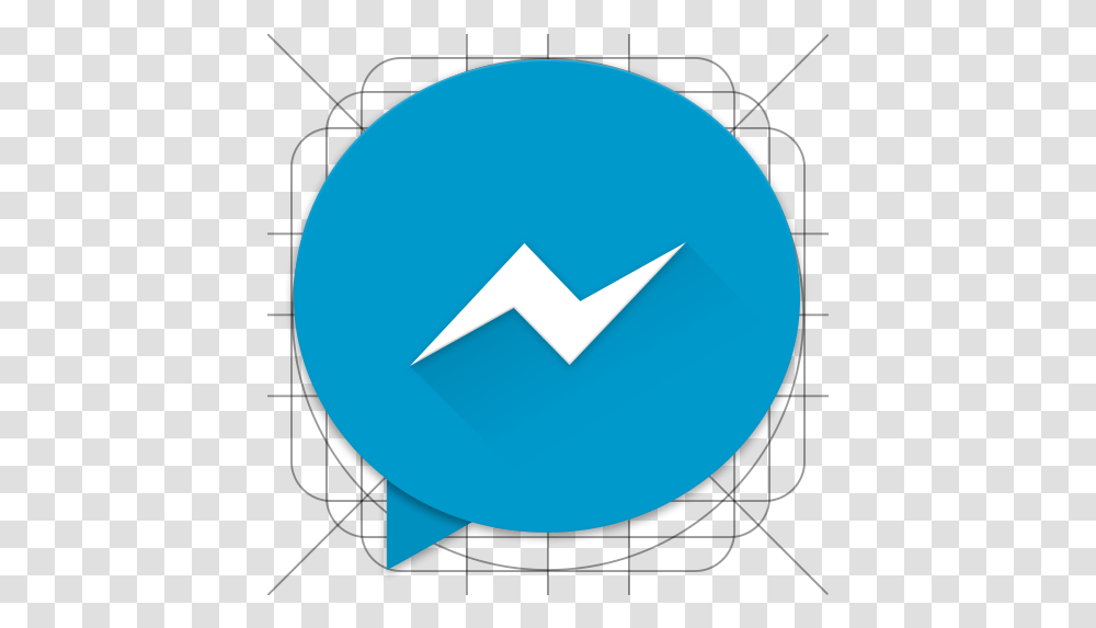 Facebook Messenger Material Icon Automatic Reply In Facebook, Art, Paper, Origami, Balloon Transparent Png