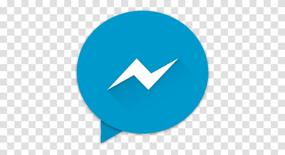 Facebook Messenger Material Icon Facebook Messenger Logo, Art, Paper, Origami, Graphics Transparent Png