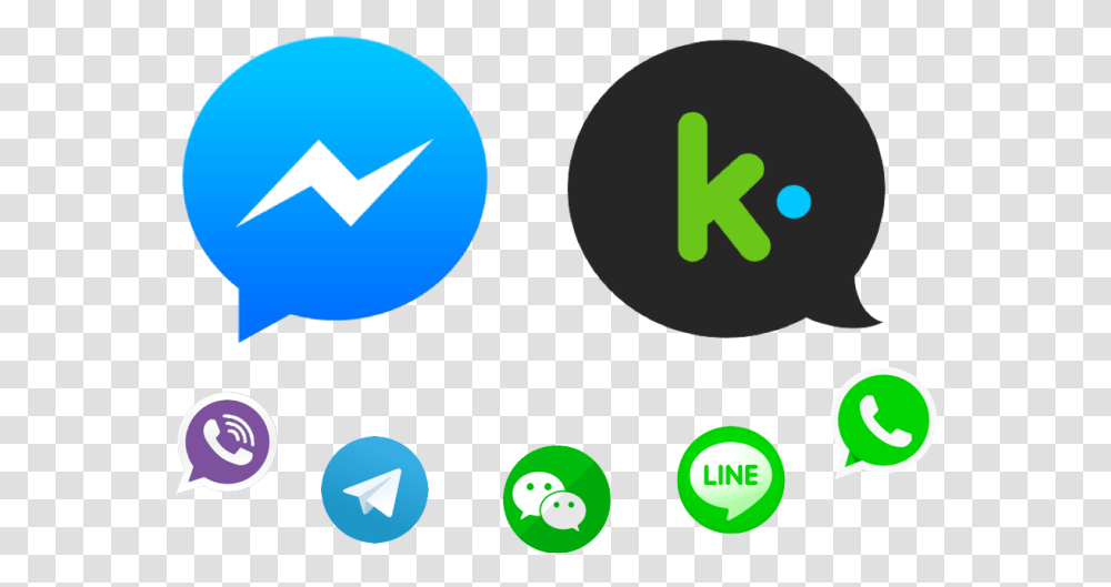 Facebook Messenger Top Messaging Apps 2019, Number, Symbol, Text, Bubble Transparent Png