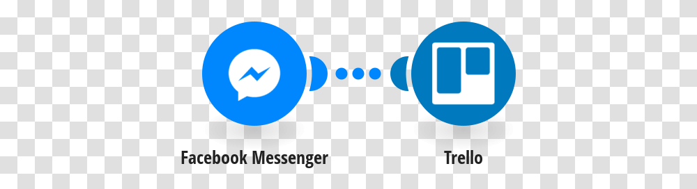Facebook Messenger Trello Integrations Integromat Facebook Messenger, Tie, Accessories, Accessory, Symbol Transparent Png
