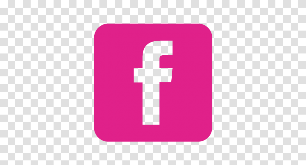 Facebook Pink Logo Square, First Aid, Alphabet, Word Transparent Png