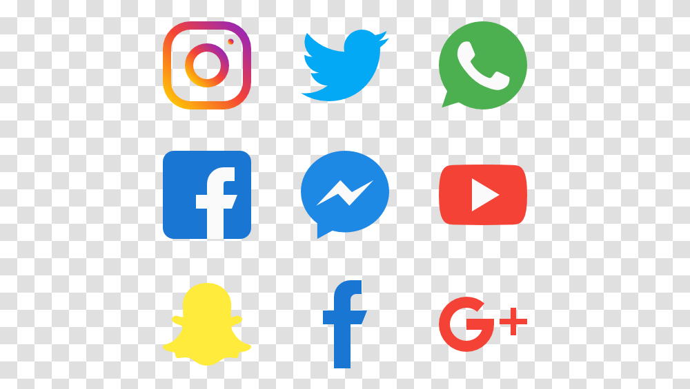 Facebook Snapchat Instagram Messenger, Number, Poster Transparent Png