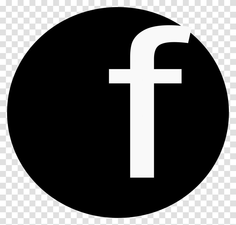 Facebook Social Media Icon Facebook Logo Black, Symbol, Trademark, Word, Text Transparent Png