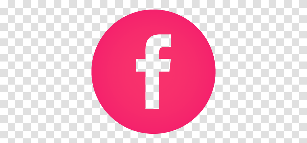 Facebook Sticker Icone Facebook Rosa, Symbol, Text, Logo, Trademark Transparent Png