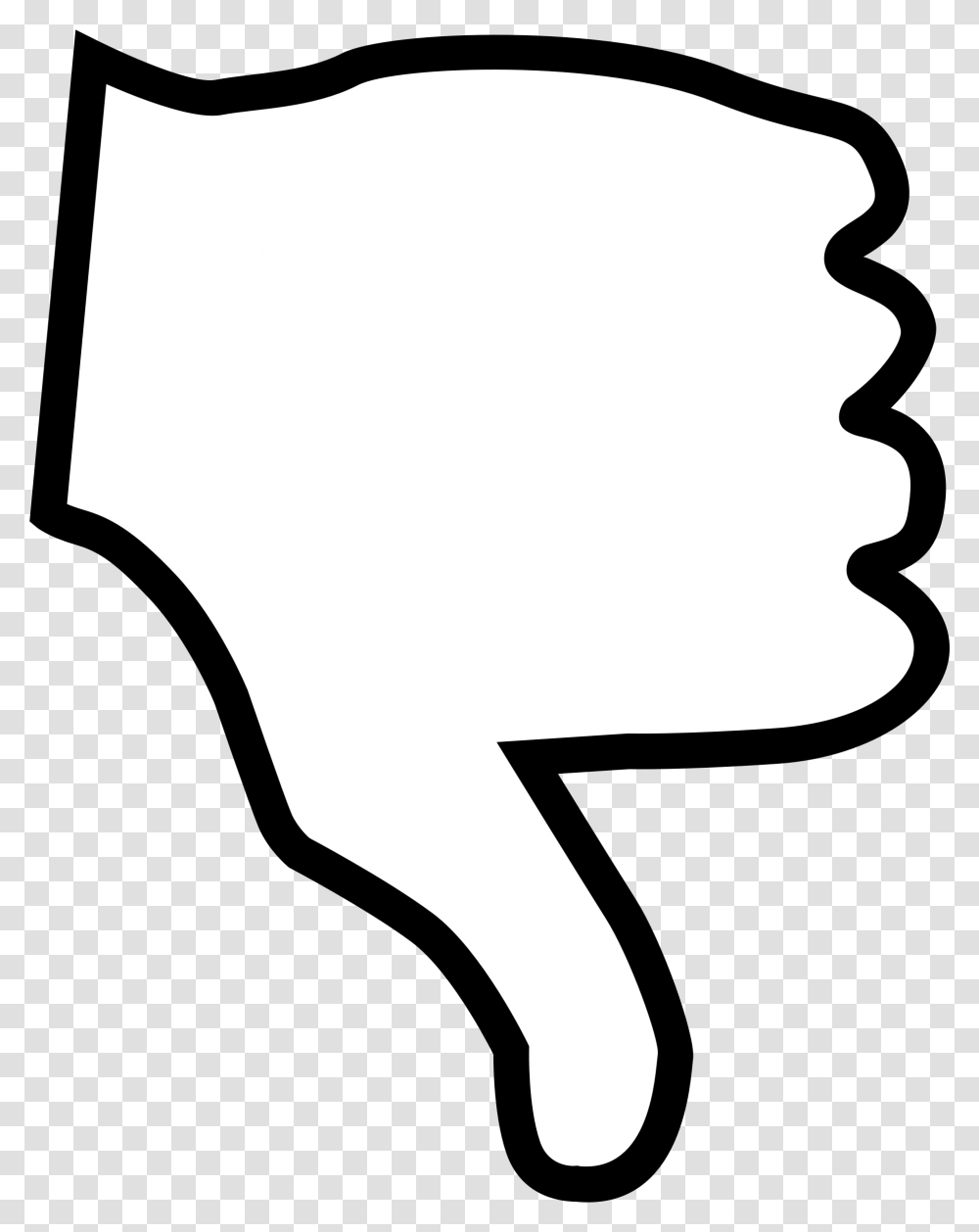 Facebook Thumbs Down Easy To Draw Thumbs Down, Silhouette, Baby, Newborn Transparent Png