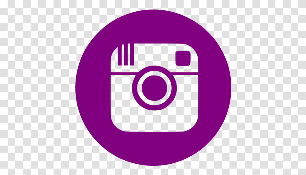 Facebook Twitter Instagram Icons Purple Instagram Logo, Symbol, Electronics, Badge, Security Transparent Png