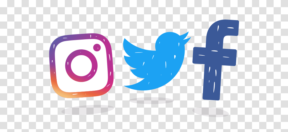 Facebook Twitter Instagram Logo, Number, Paper Transparent Png