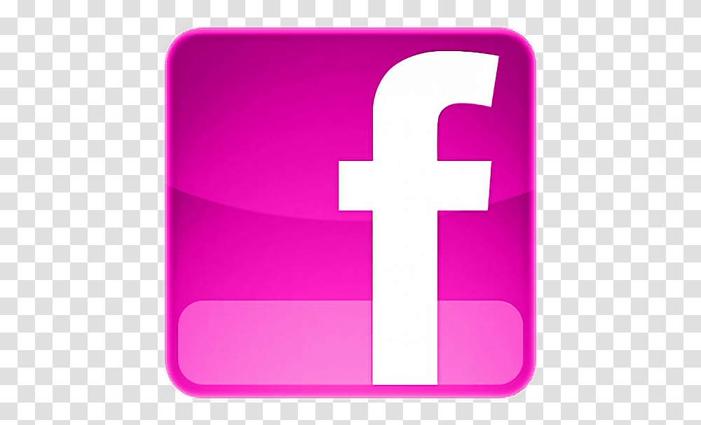 Facebookrosa Facebookpink Facebook Rosa App Appfacebook Facebook Pink Logo, First Aid, Trademark, Word Transparent Png
