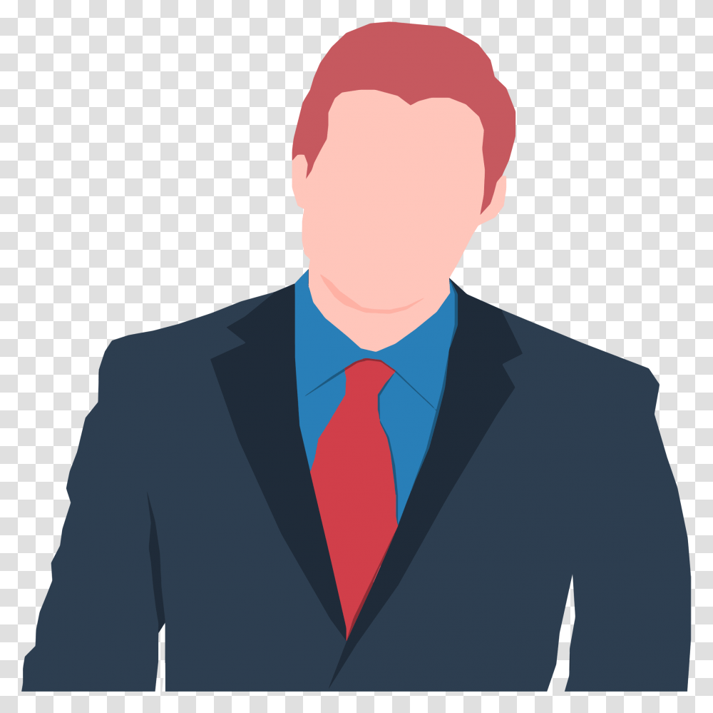 Faceless Male Avatar In Suit Icons, Overcoat, Apparel, Person Transparent Png