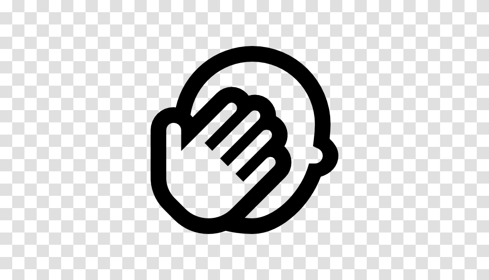 Facepalm Icon Free Of News And Media Icons, Gray, World Of Warcraft Transparent Png