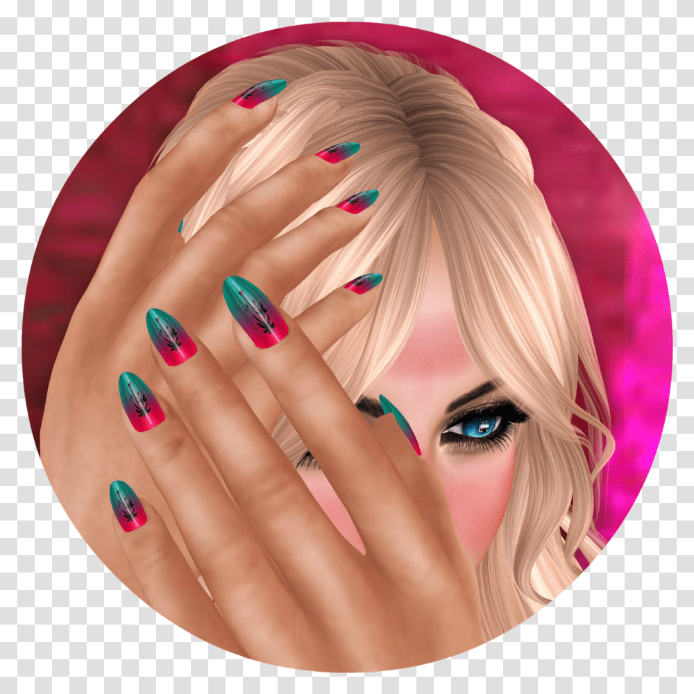 Facepalm Tan Lines Gacha Good Event Until July 30th Nail Polish, Manicure, Person, Human Transparent Png