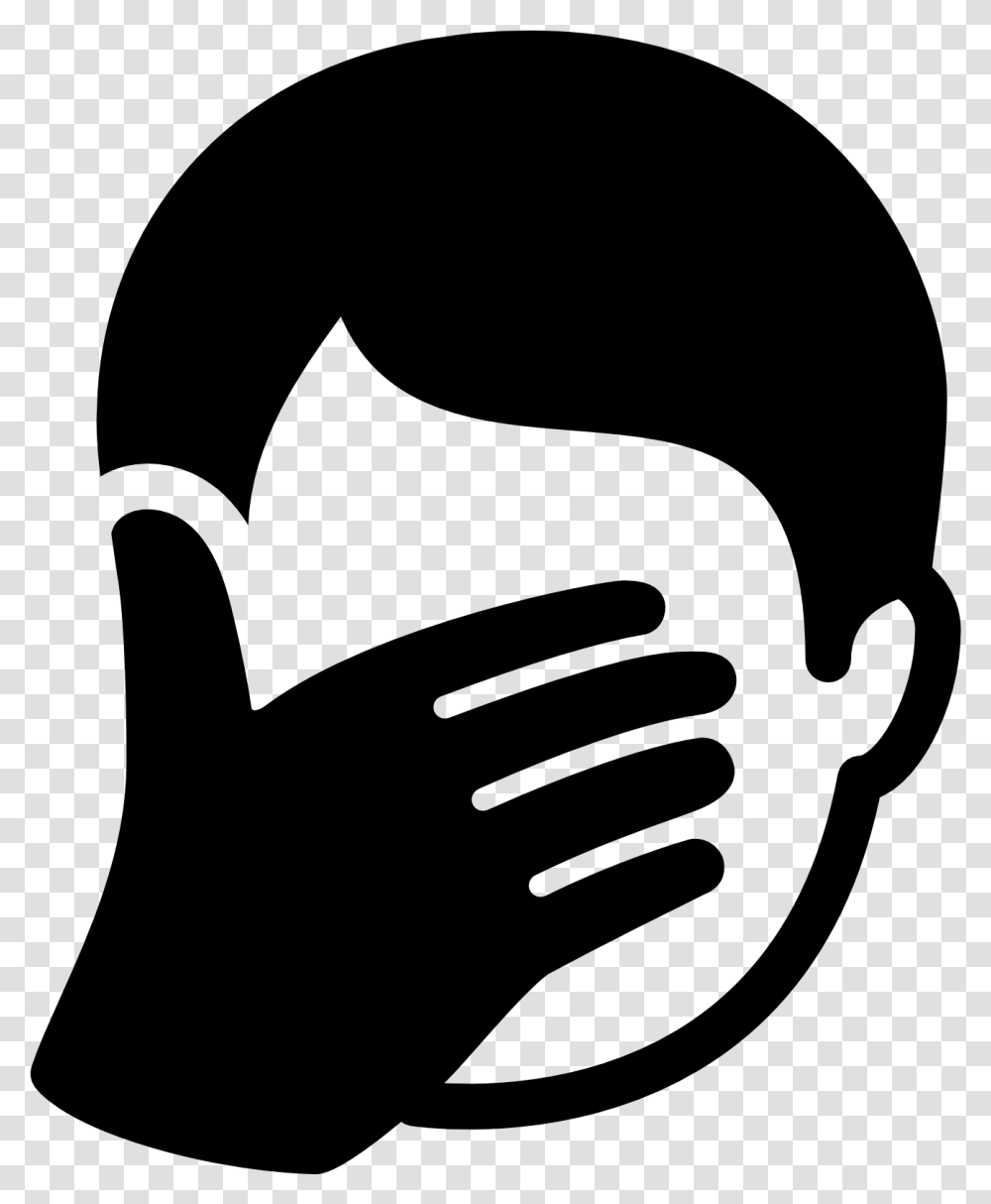 Facepalming Icon, Gray, World Of Warcraft Transparent Png