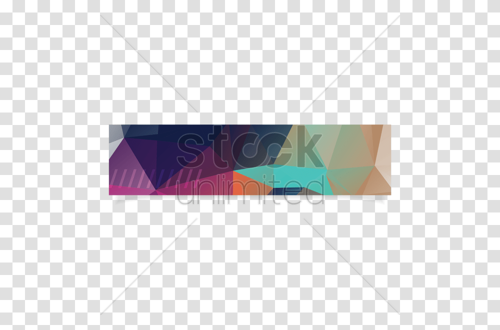 Faceted Banner Vector Image, Incense, Wand Transparent Png