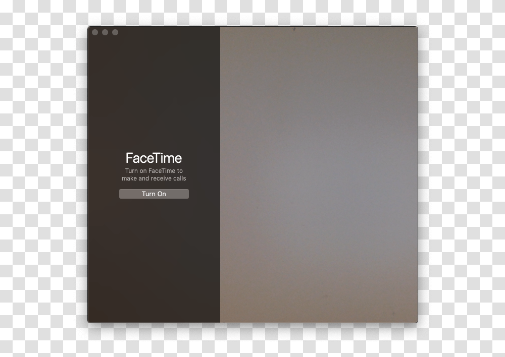 Facetime Mac Interface Book Cover, Screen, Electronics, Monitor Transparent Png