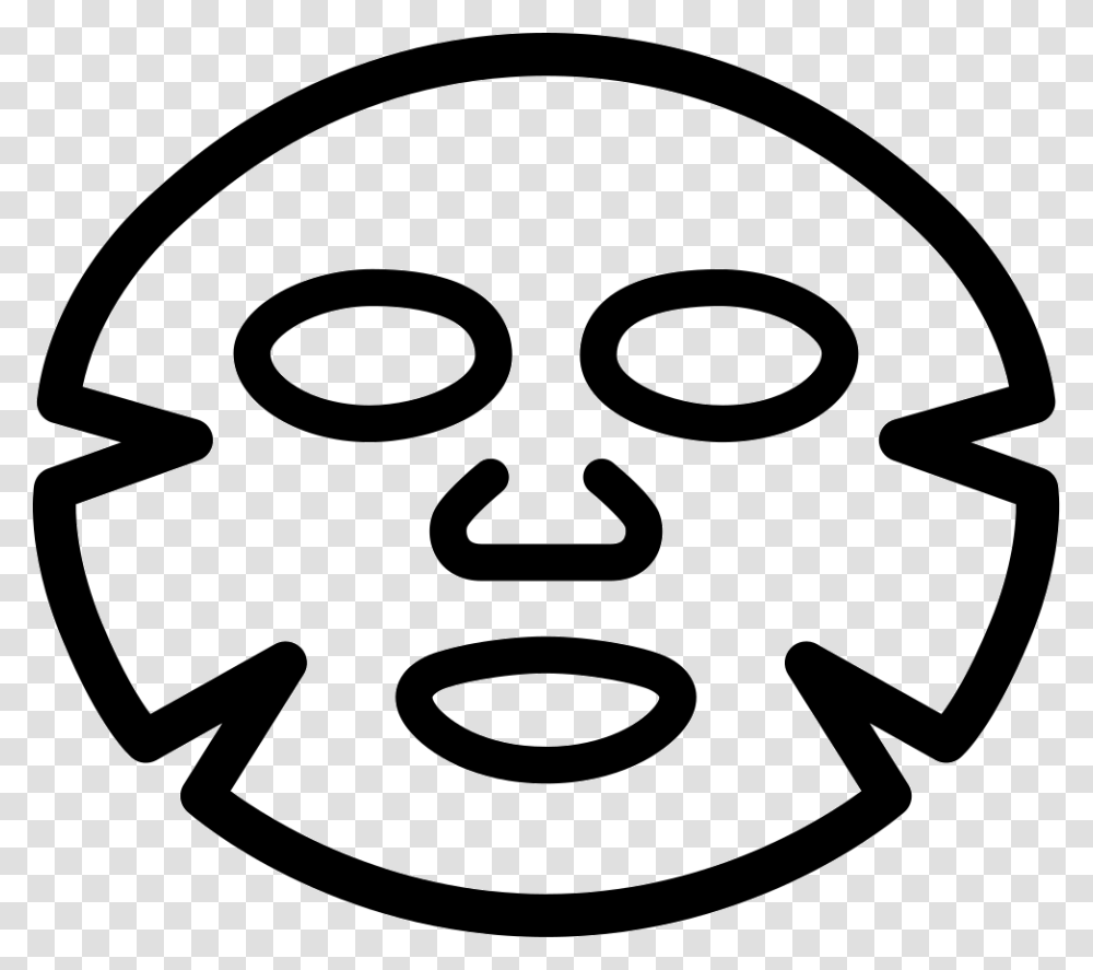 Facial Mask Icon Free Download, Stencil, Label Transparent Png