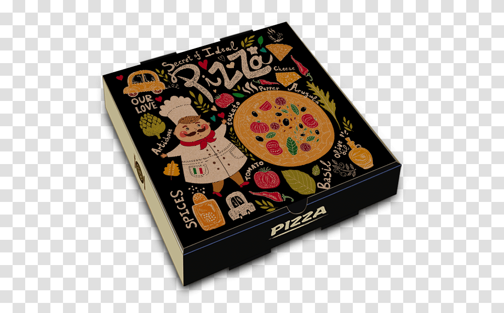 Factory Deirectly Supply Triangle Pizza Box Oem Dessert, Game Transparent Png