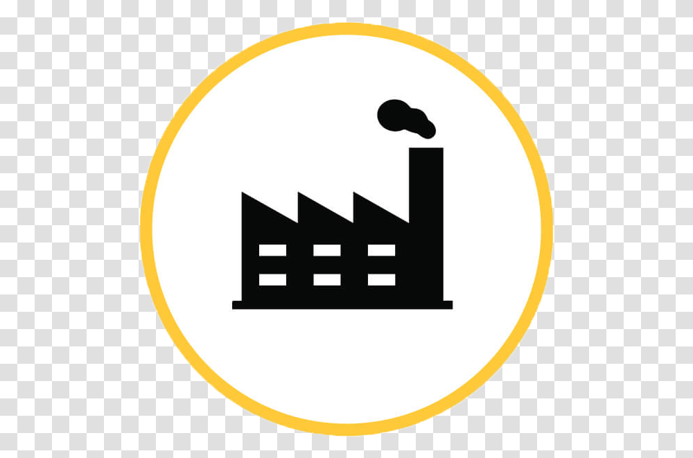 Factory Icon Icon Industry, Label, Sign Transparent Png