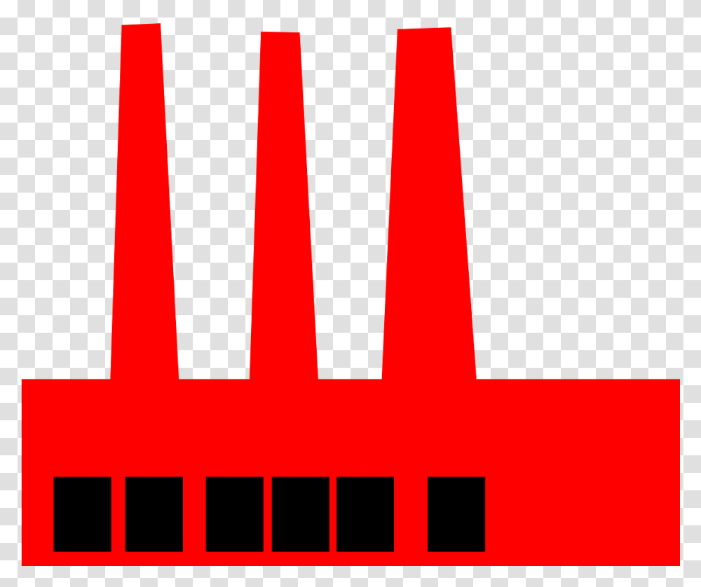 Factory Smoke Stack Chimneys Image, Logo, Trademark Transparent Png