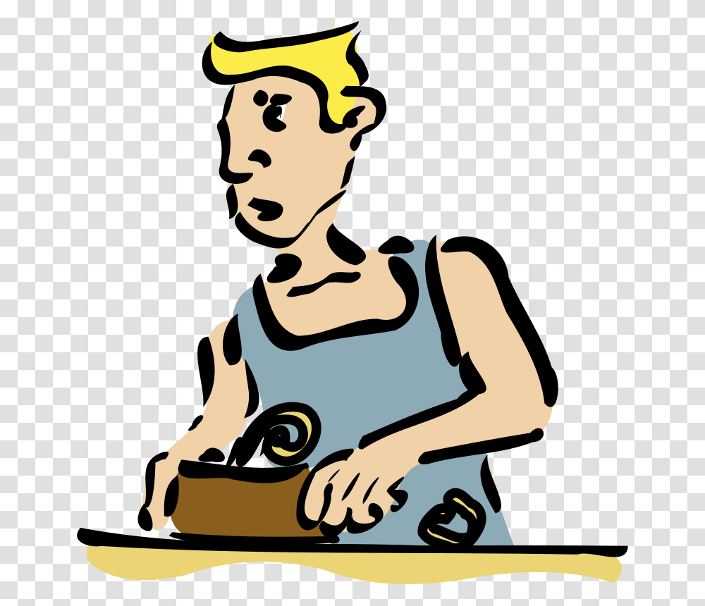Factory Worker Clipart, Person, Human, Apparel Transparent Png