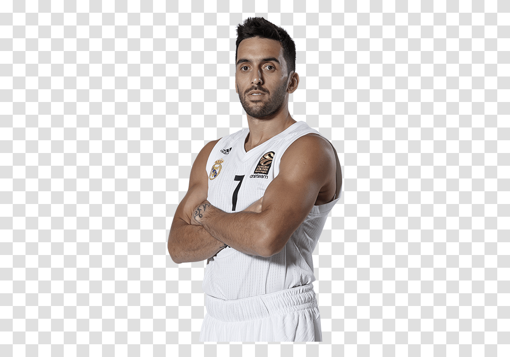 Facundo Campazzo Real Madrid 2019, Person, Man, People Transparent Png